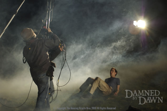 damned by dawn production pic